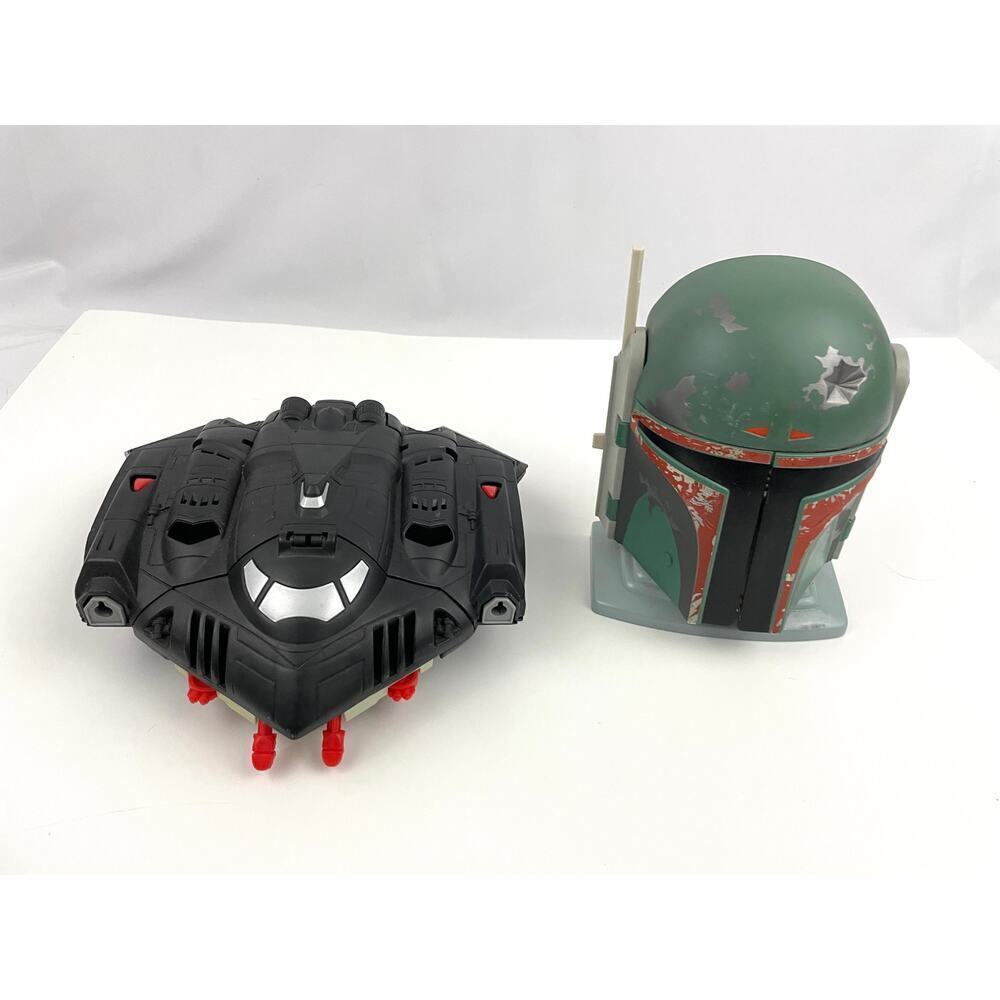 Lot Star Wars Micro Machines Playset‎ Boba Fett 1996 Battlezone Falcon Wing VTG